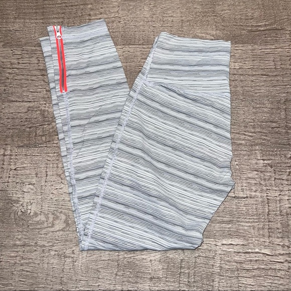 Lululemon Silver Fox High Times Pant Coral Zipper - Picture 2 of 7